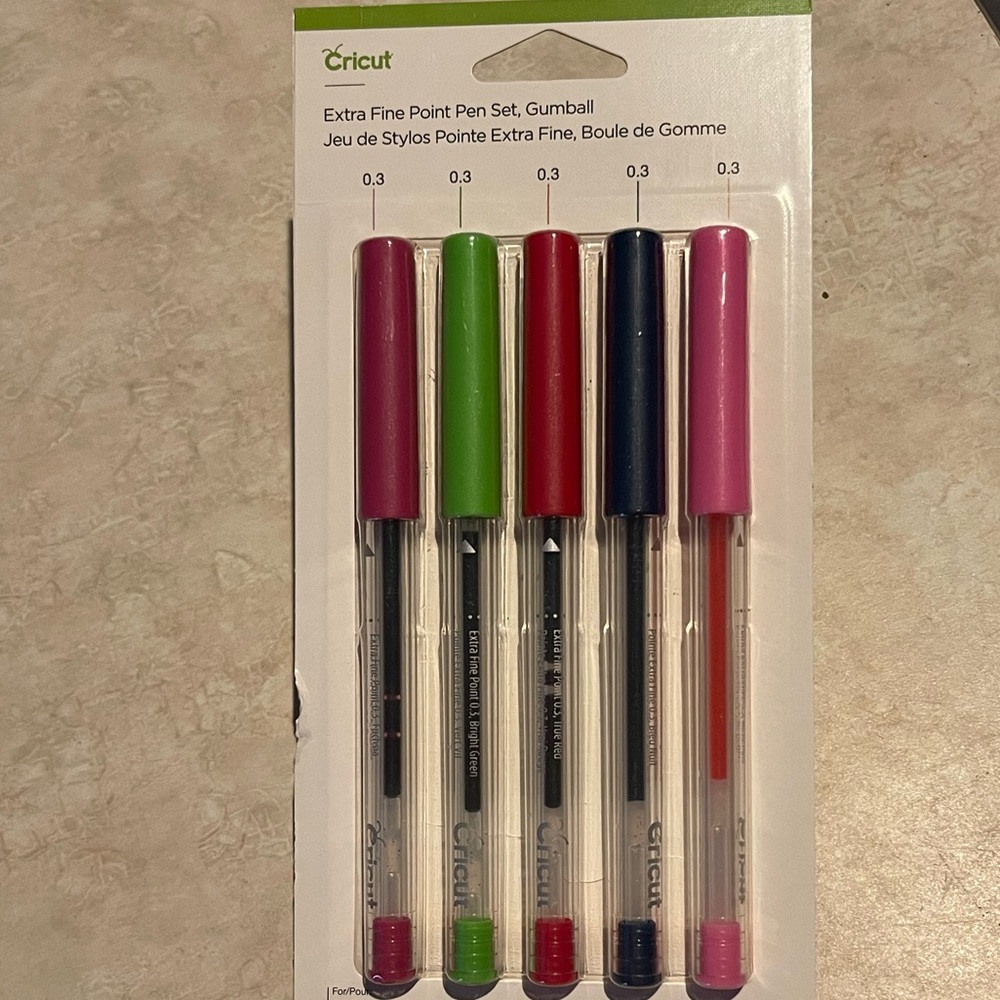 Cricut Extra Fine Point Pen Set-0.3 Gumball